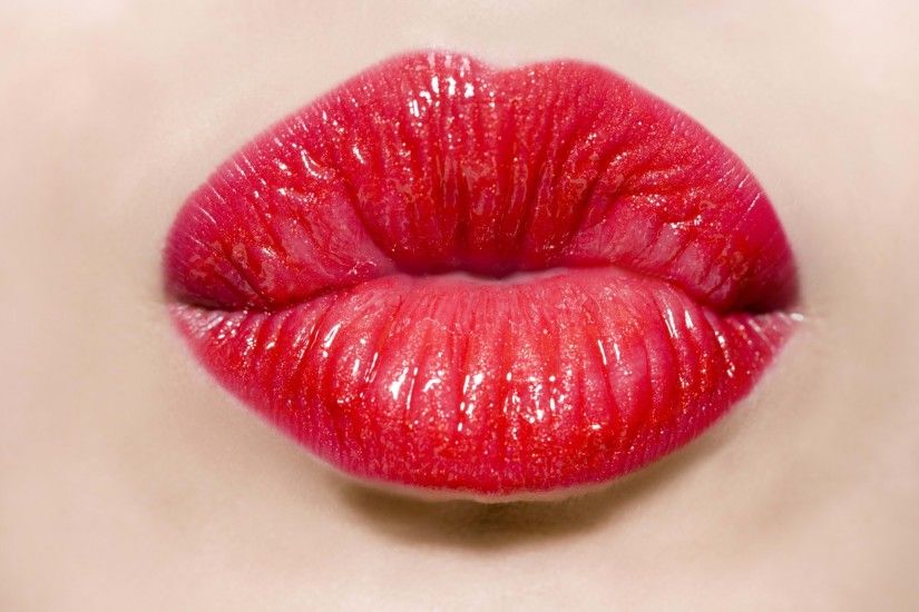 Red Lips Wallpaper 24903