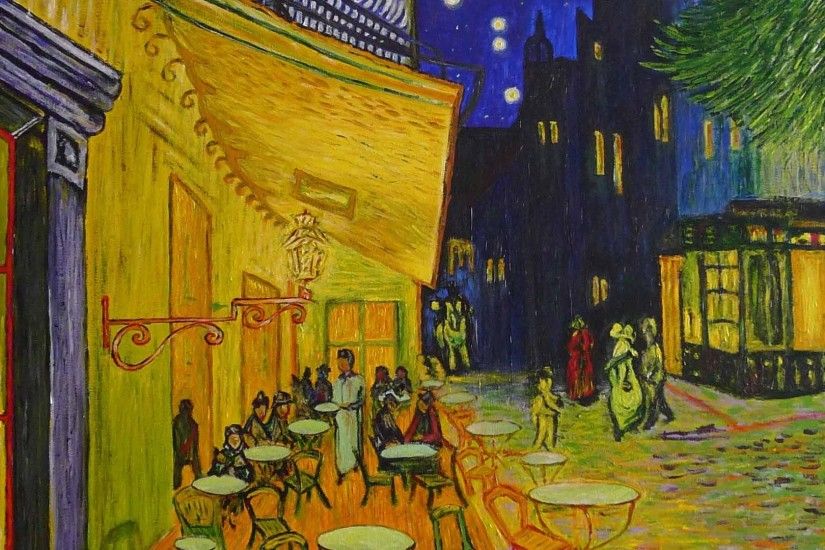 Van Gogh Cafe Terrace At Night, Cafe, Night, Van Gogh, Arts,