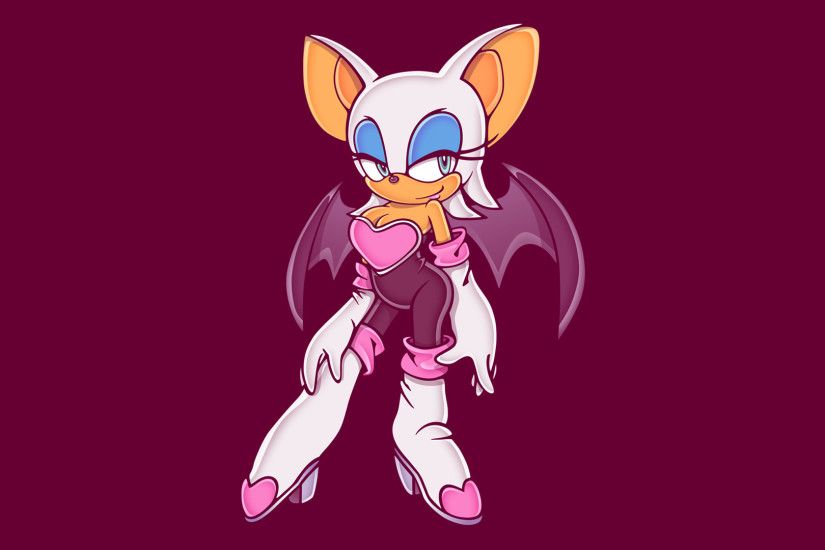 ... Rouge the Bat 2D Wallpaper by Glench