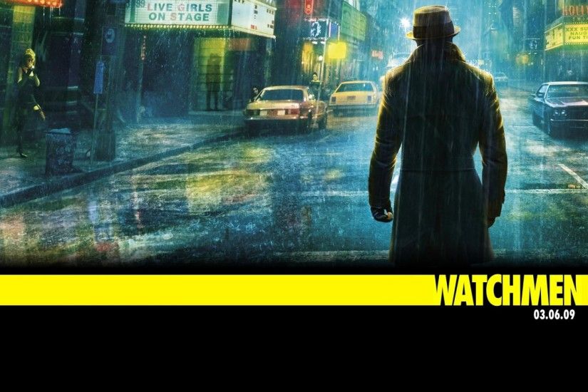 Watchmen the Movie Rorschach Wallpaper