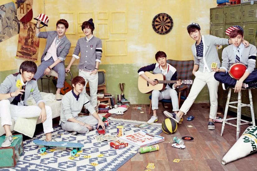 Male group of Korea handsome young man wallpaper of high-definition desktop  of _ of