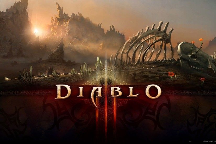 Diablo 3 skeleton for 1920x1080