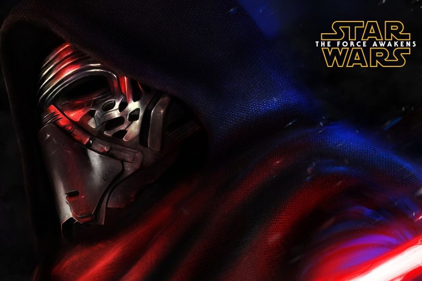 Kylo Ren close-up - Star Wars: The Force Awakens wallpaper