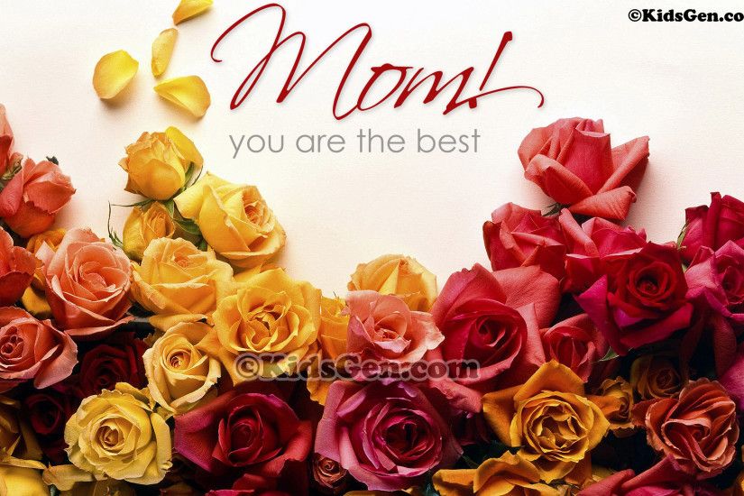 A flowery wish to Mommy on the special occasion of Mother's Day.