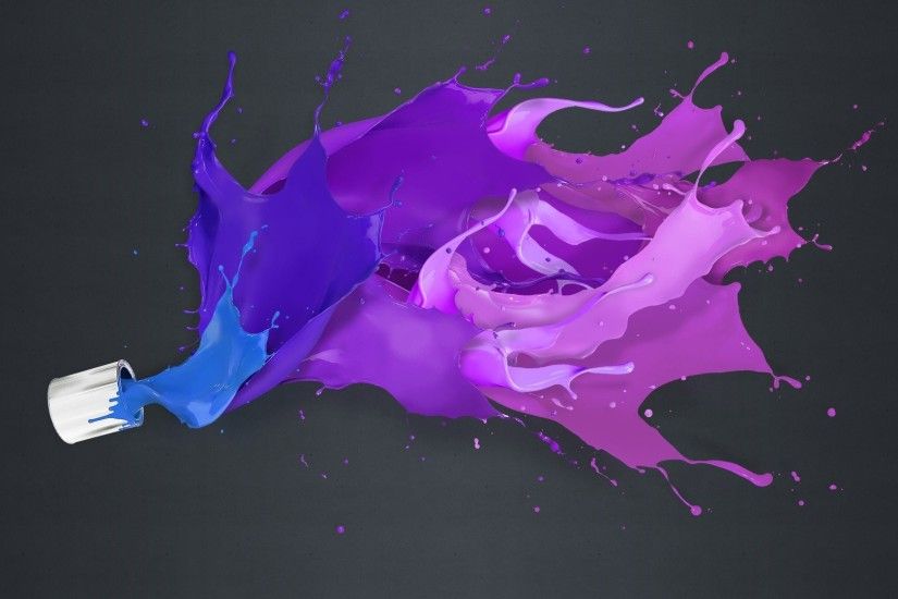 abstract art purple colors wallpaper