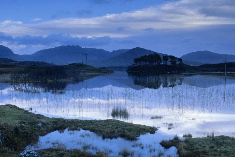Ireland Tag - Lough Derryclare Connemara County Galway Ireland Lake Live  Wallpaper for HD 16:
