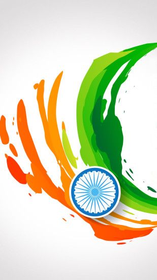 Free download of India Flag for Mobile Phone Wallpaper 14 of 17 – Abstract  Tricolour