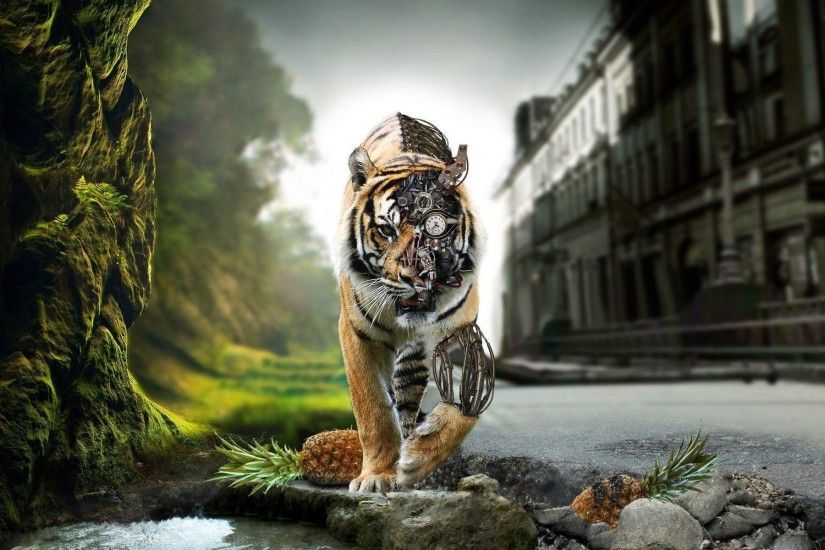 Robotic Tiger Backgrounds | Image Browse