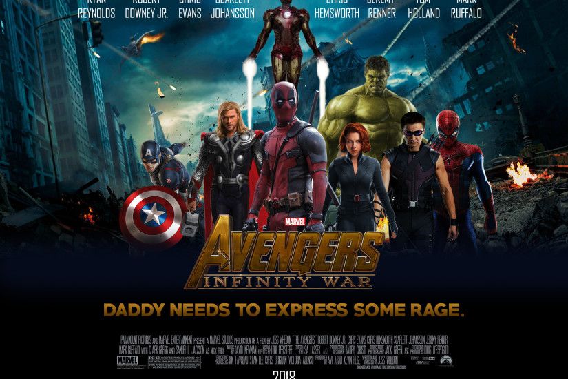 ... Avengers: Infinity War Fan Made Wallpaper by MrShiftSCG