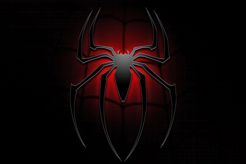 Spiderman Logo Background Wallpaper HD For Desktop