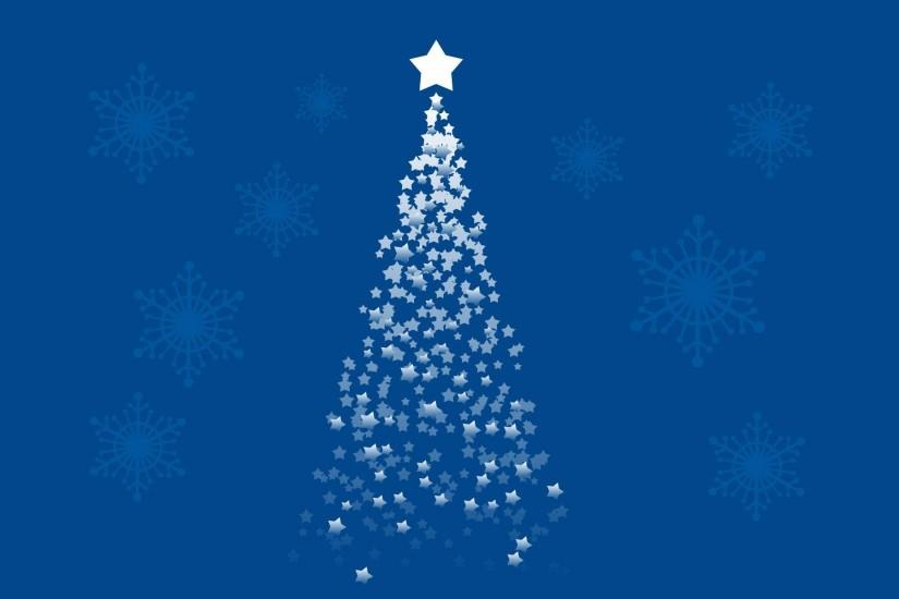 Blue Christmas Wallpaper HD | PixelsTalk.Net