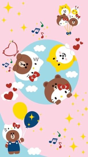 Sanrio Wallpaper, Phone Wallpapers, Rilakkuma, Hello Kitty, Cinnamon,  Sailor Moon, Sugar, Cute Things, Book