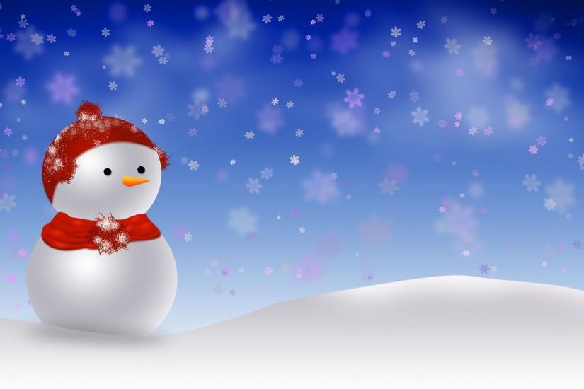 Christmas Snowman Desktop Wallpaper and Photos | Cool Wallpapers