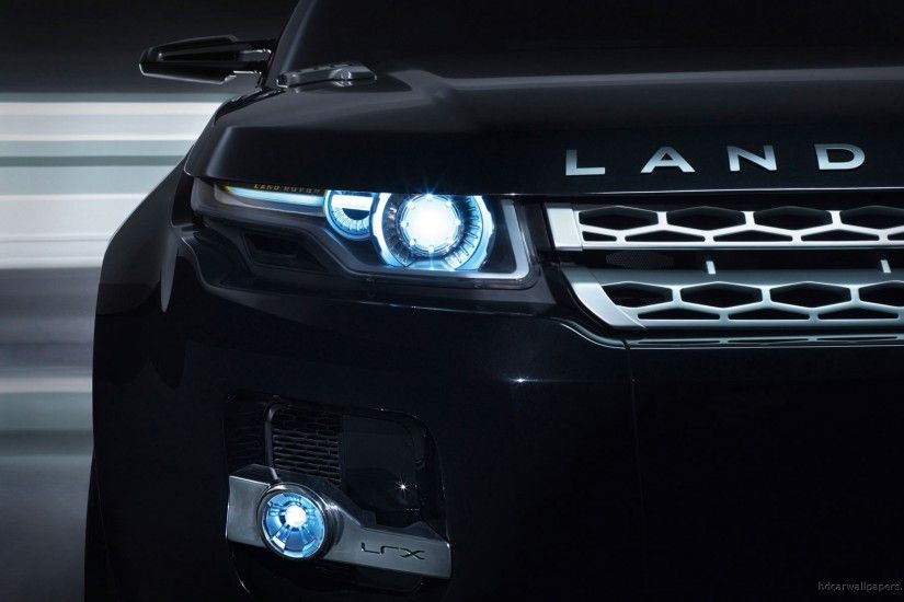 Land Rover LRX Concept Black 8