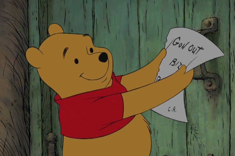 Winnie the Pooh. “