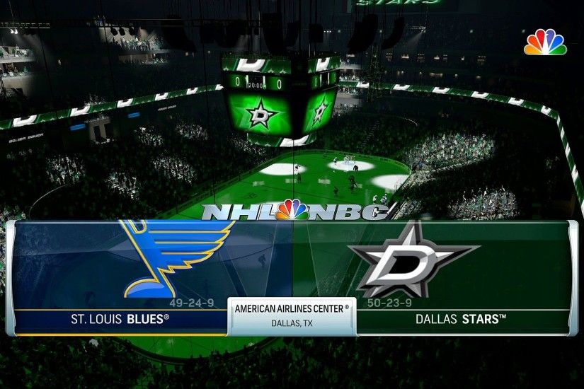 NHL 17 - St. Louis Blues vs. Dallas Stars [1080p 60 FPS]