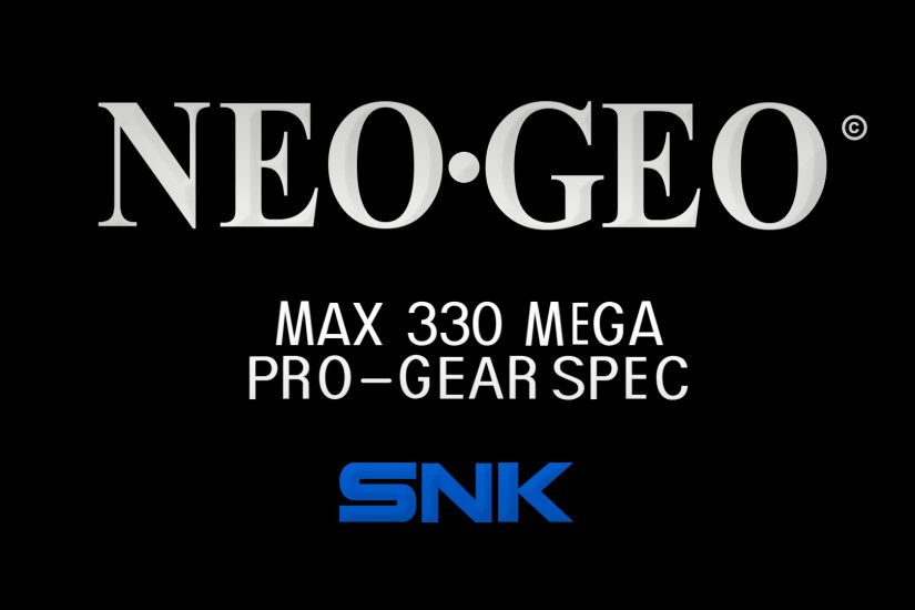 Neo Geo Pro Gear Spec - No embossing