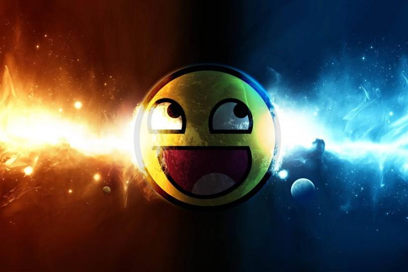 Cool 3D Smiley Background Free Wallpapers #7937 | HD Wallpaper & 3D .