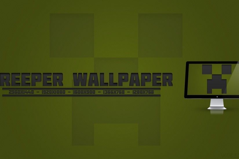 Minecraft Creeper Wallpapers for Computer HD Wallpaper