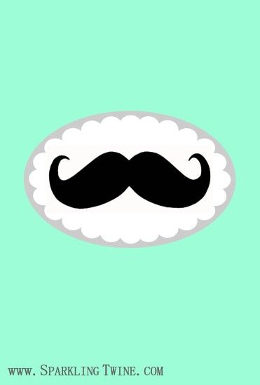 Mustache | Sparkling Twine Design & Crafts