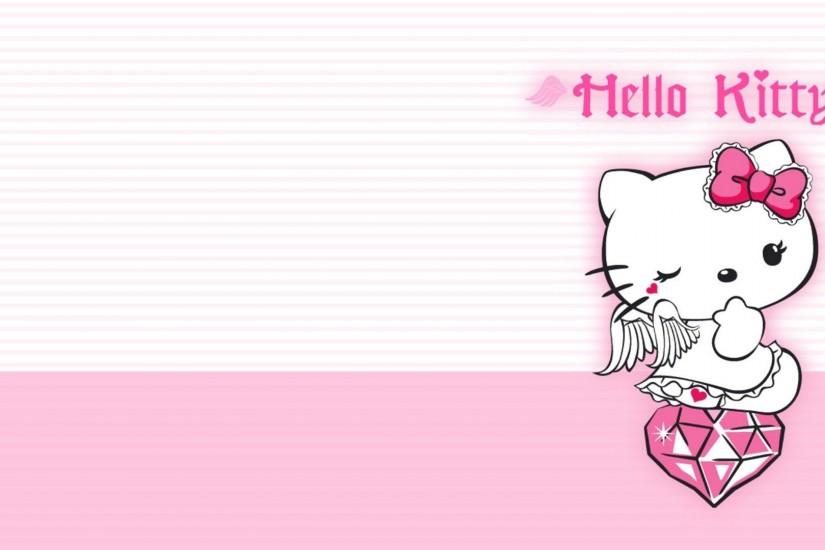 Wallpapers For > Hello Kitty Background Pink