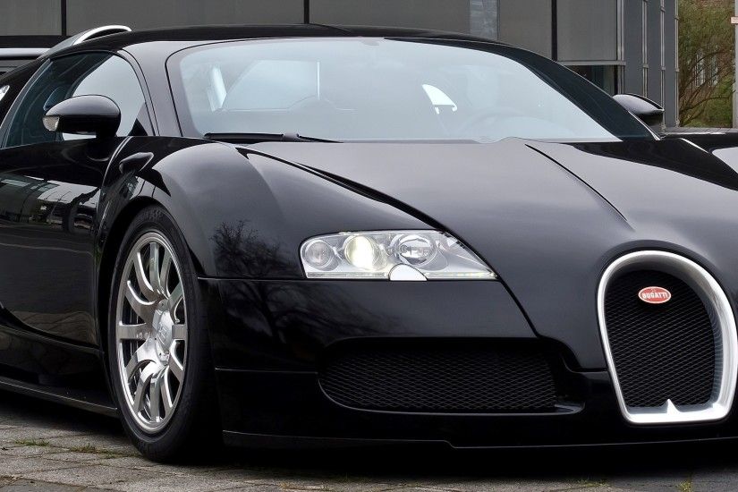 New Black Bugatti Veyron HD Supperb Cars Wallpaper
