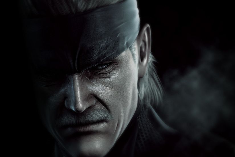 Metal Gear Old Promotional Realistic Solid Snake