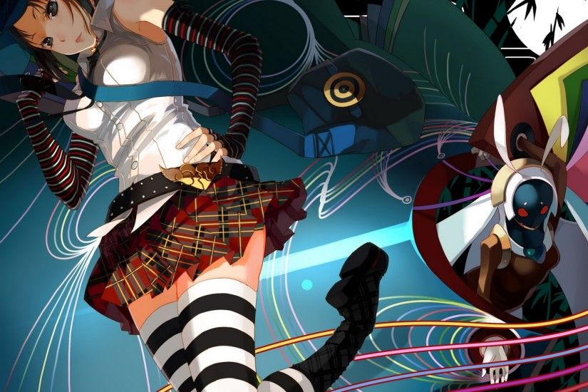 Persona 4, Marie, Skirt, Zettai Ryouiki, Anime Style Games