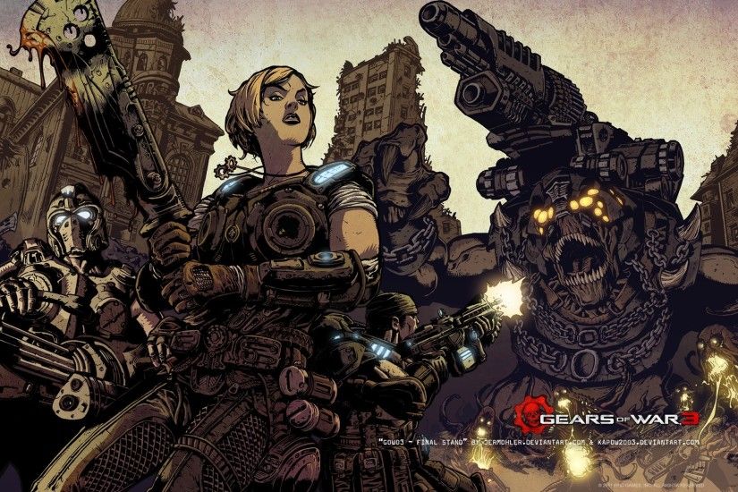 Gears Of War, Gears Of War 3, Video Games Wallpaper HD