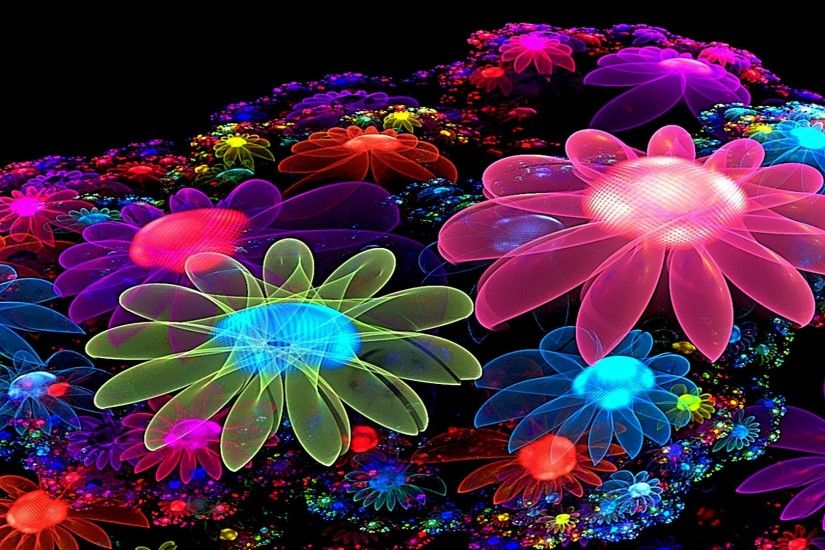 Cool Colorful Flowers Desktop Wallpapers Free Images #8221 | HD .