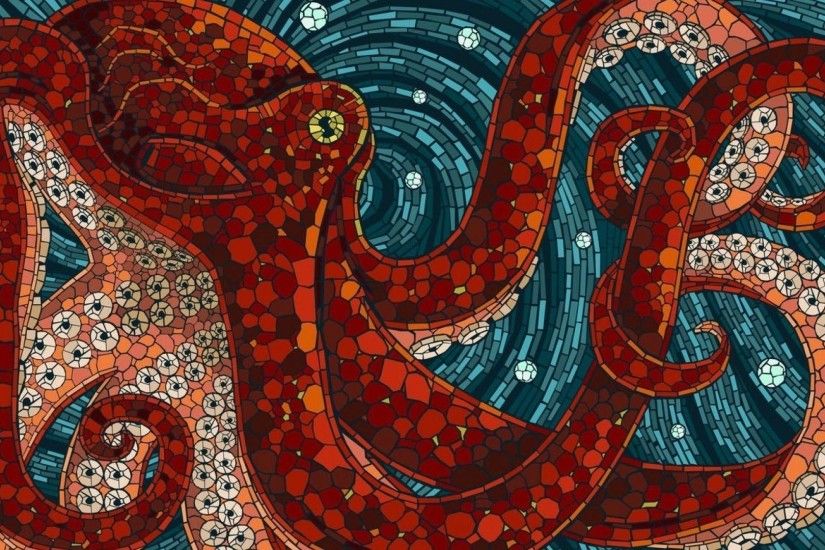 Sea Tag - Sealife Octopus Ocean Sea Underwater Art Artwork Koi Fish Live  Wallpaper Free Download