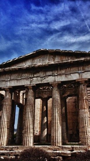 2160x3840 Wallpaper city, athens, parthenon, landmark, greece