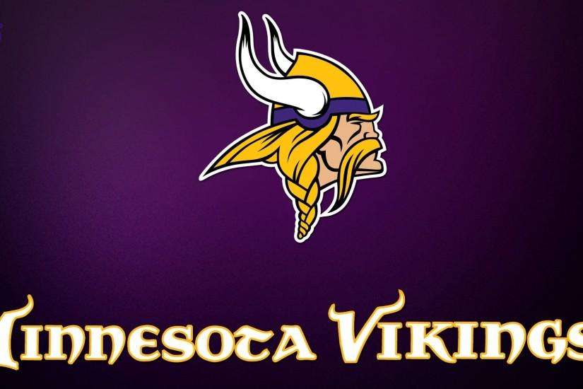 Minnesota Vikings logo Hd 1080p high quality Wallpaper screen size .