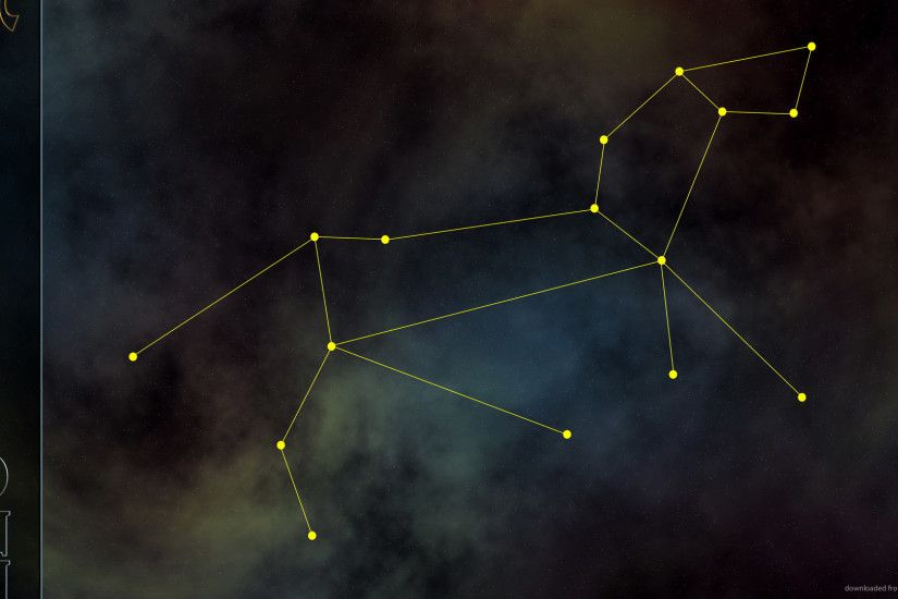 HD Leo Constellation Wallpaper
