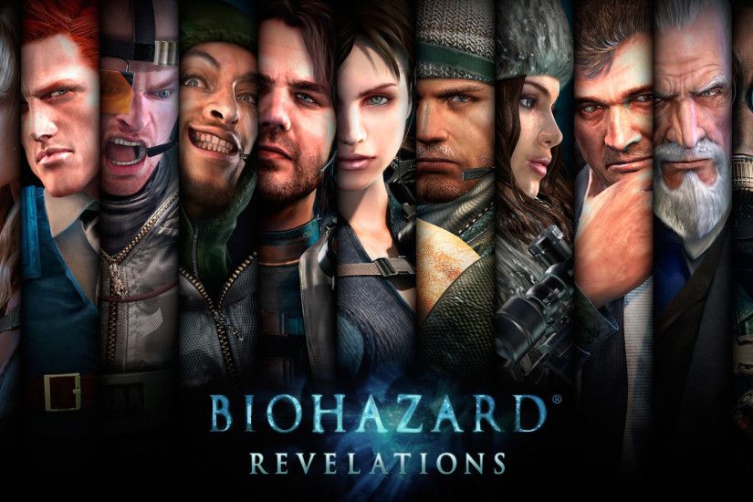 Resident Evil Revelations All Character Game HD Wallpaper