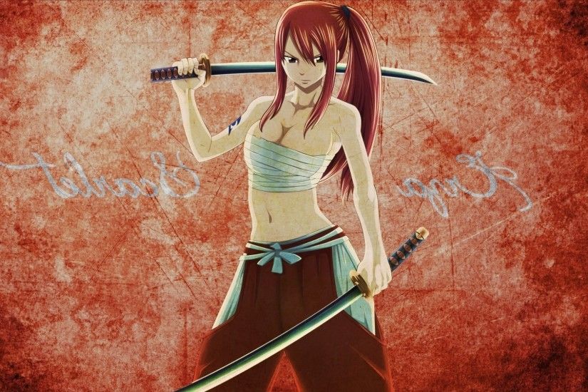 Fairy Tail, Scarlet Erza Wallpapers HD / Desktop and .
