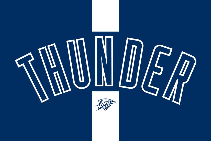 okc thunder wallpaper | Oklahoma City Thunder Logo Wallpaper