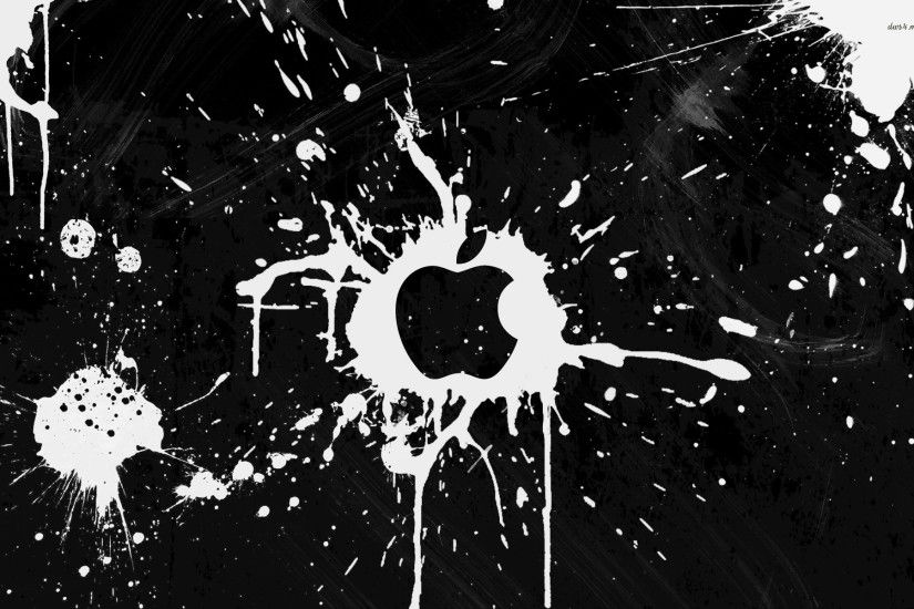 broken glass apple logo hd wallpaper