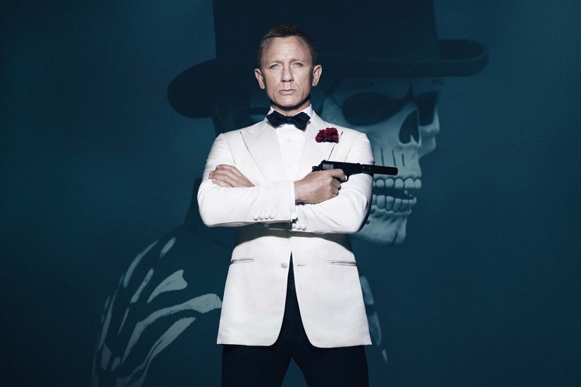 Photos James Bond Daniel Craig Man Spectre 2015 Movies Costume Celebrities  2048x1152 Men