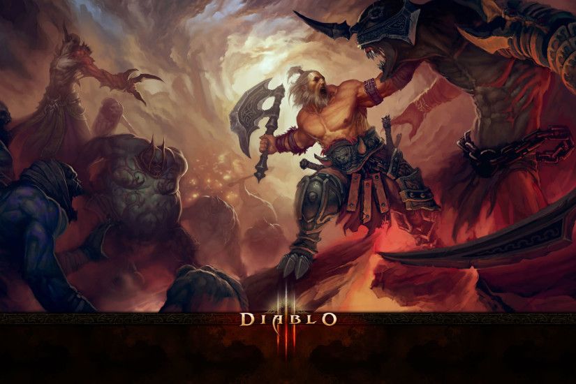 ... 433 Diablo III HD Wallpapers | Backgrounds - Wallpaper Abyss - Page 7 Diablo  III - Barbarian ...
