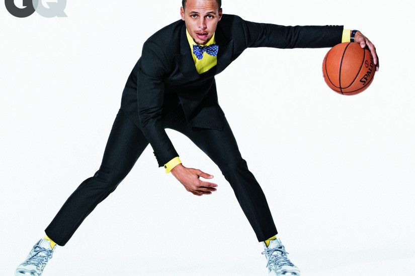 2355x1800 NBA Fashion: Stephen Curry and Co. Go Hipster Black Tie in GQ  Magazine