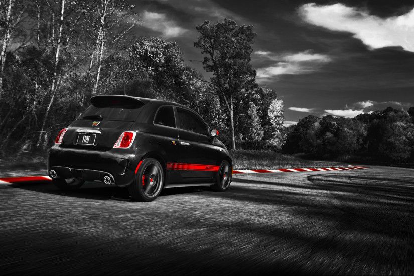 Fiat 500 Abarth Track wallpapers and stock photos