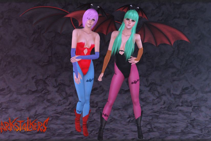 ... The Sims 3: Darkstalkers - Morrigan and Lilith by Tx-Slade-xT