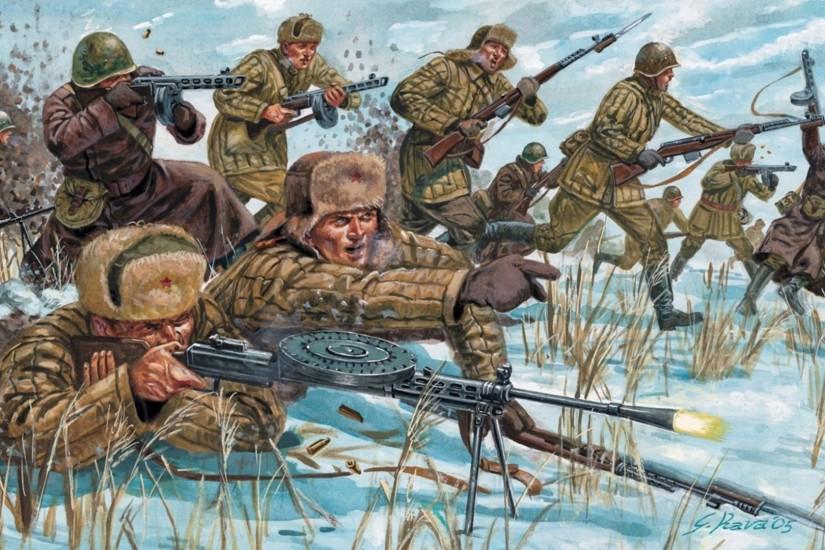 Russian Infantry Ww2 | 1920 x 1080 | Download | Close