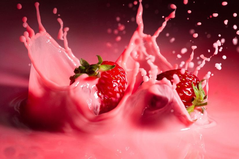Strawberry HD wallpaper