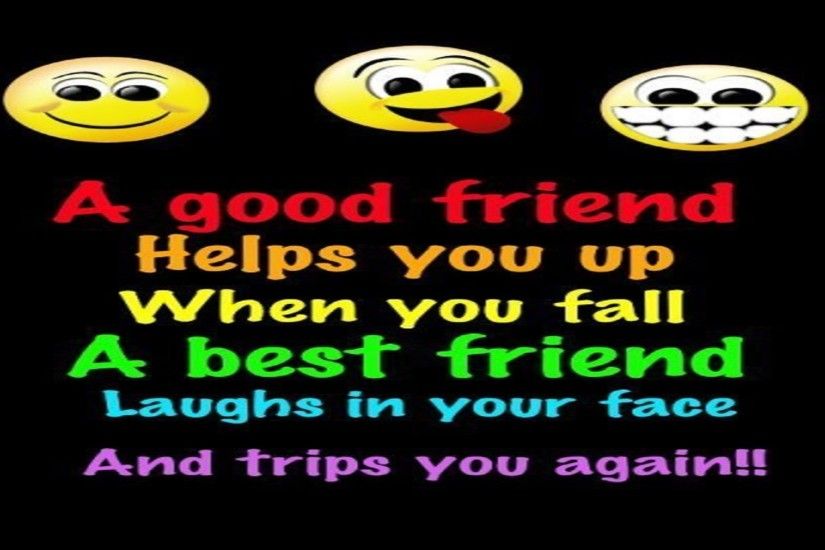 Friends Quotes Funny HD Free Wallpapers
