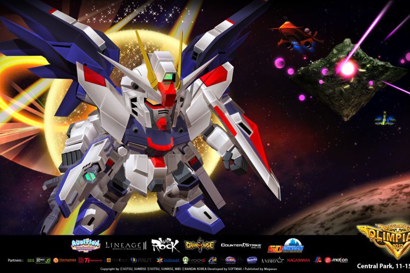 SD Gundam Capsule Fighter HD Wallpaper