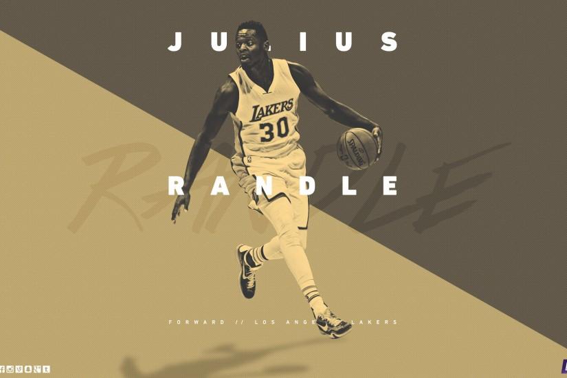 Julius Randle LA Lakers 2015-2016 Wallpaper