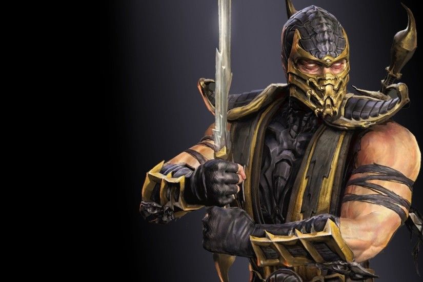 Fire Mortal Kombat Scorpion Warrior Â· HD Wallpaper | Background ID:319995