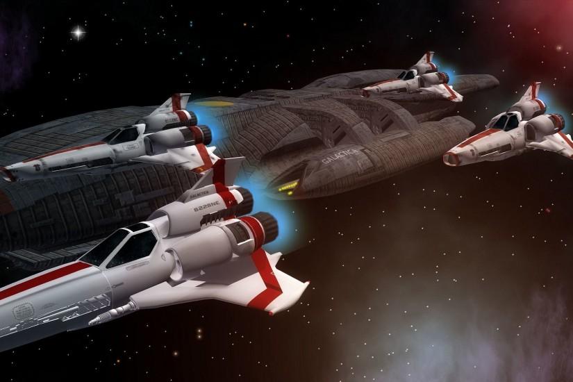 Battlestar Galactica Spaceship Â· HD Wallpaper | Background ID:280875